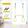 Outdoor Kids Climbing Rings Ladder, Preschool Vestibular Sensory Training Fitness Balance Equipment 