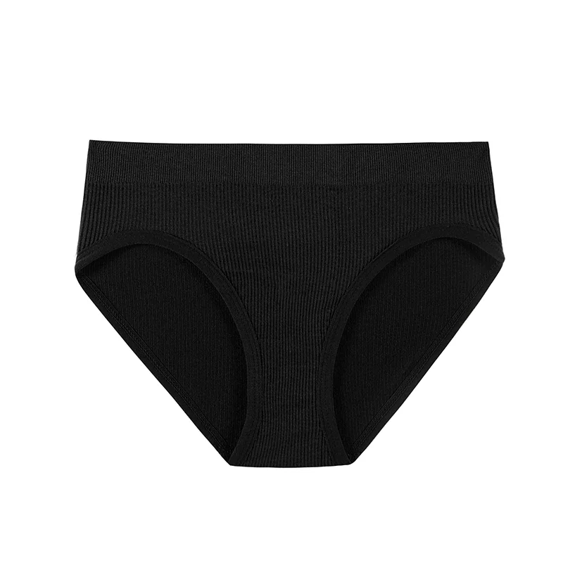 Billionm Women Panties Underwear Solid Color Briefs Female Underpants Sexy Lingerie Pantys 2022