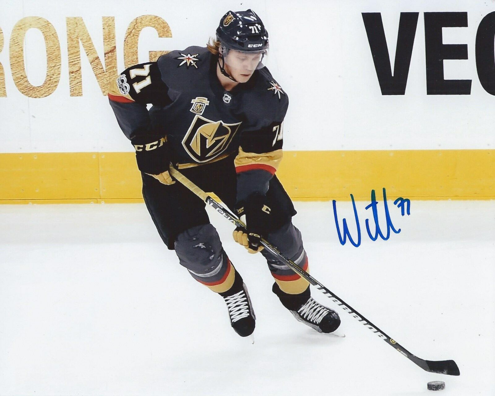 William Karlsson Signed 8x10 Photo Poster painting Vegas Golden Knights Autographed COA