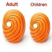 [Wetrose] Uchiha Obito Mask Anime Cos Props Tobi Uchiha Madara HokageCosplay Halloween Naruto Costume Ninja Accessories