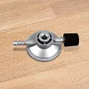 Low Pressure Gas Regulator Adjustable Control Valve Propane Tank Connection Kit