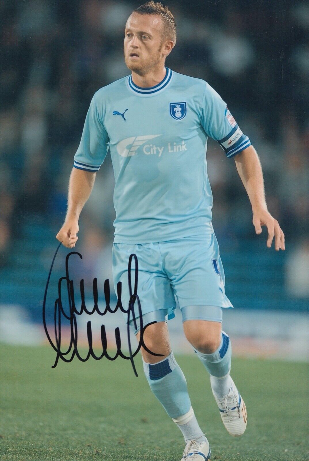 Sammy Clingan Hand Signed 12x8 Photo Poster painting - Coventry City - Football Autograph 1.