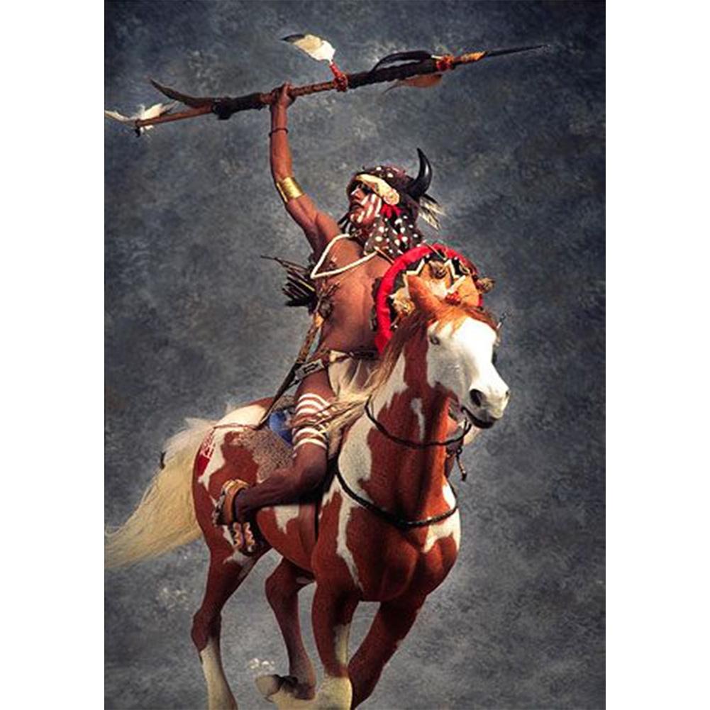 

Native American - Round Drill Diamond Painting - 30*40CM, 501 Original