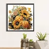 Diamond Painting-DIY Crystal Rhinestone Pumpkin Sunflower