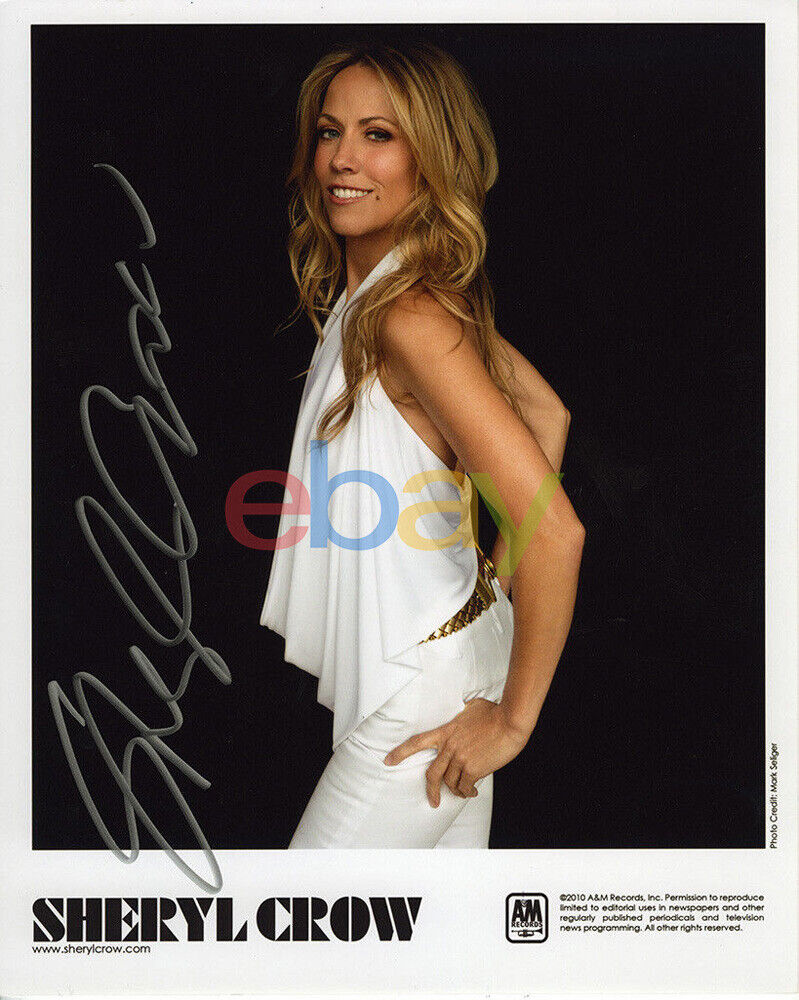 Sheryl Crow Autographed 8x10 Signed Photo Poster painting reprint