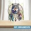 Acryl Traumfänger Wolf - 5d DIY Handwerk Anhänger