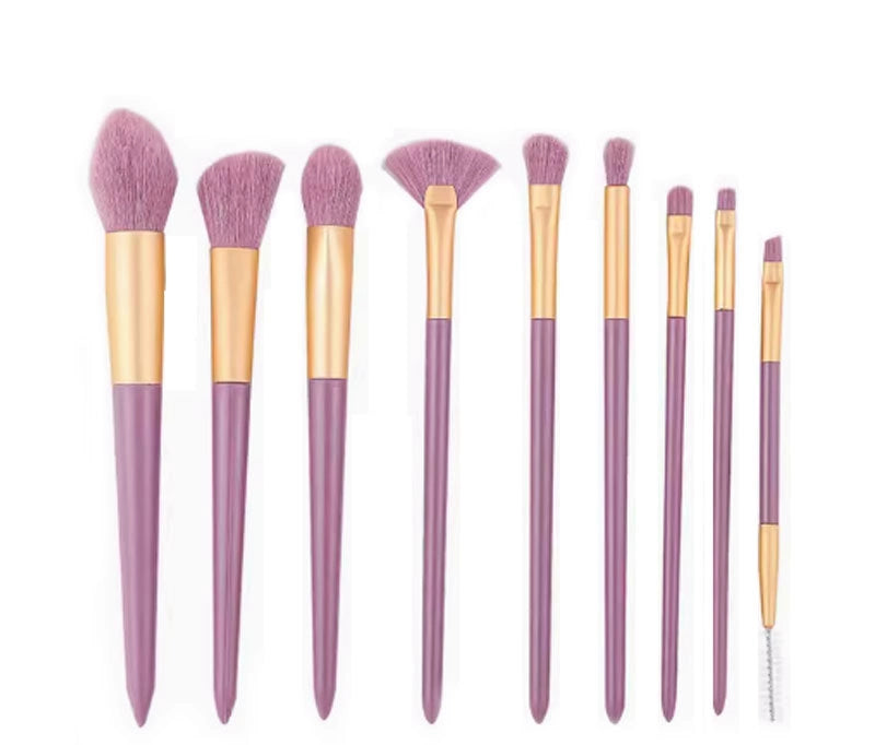 Holiday Series 12 Makeup Brushes Suit Full Set Loose Brush Eye Shadow Brush Foundation Concealer Brush Soft Hair Makeup Tools