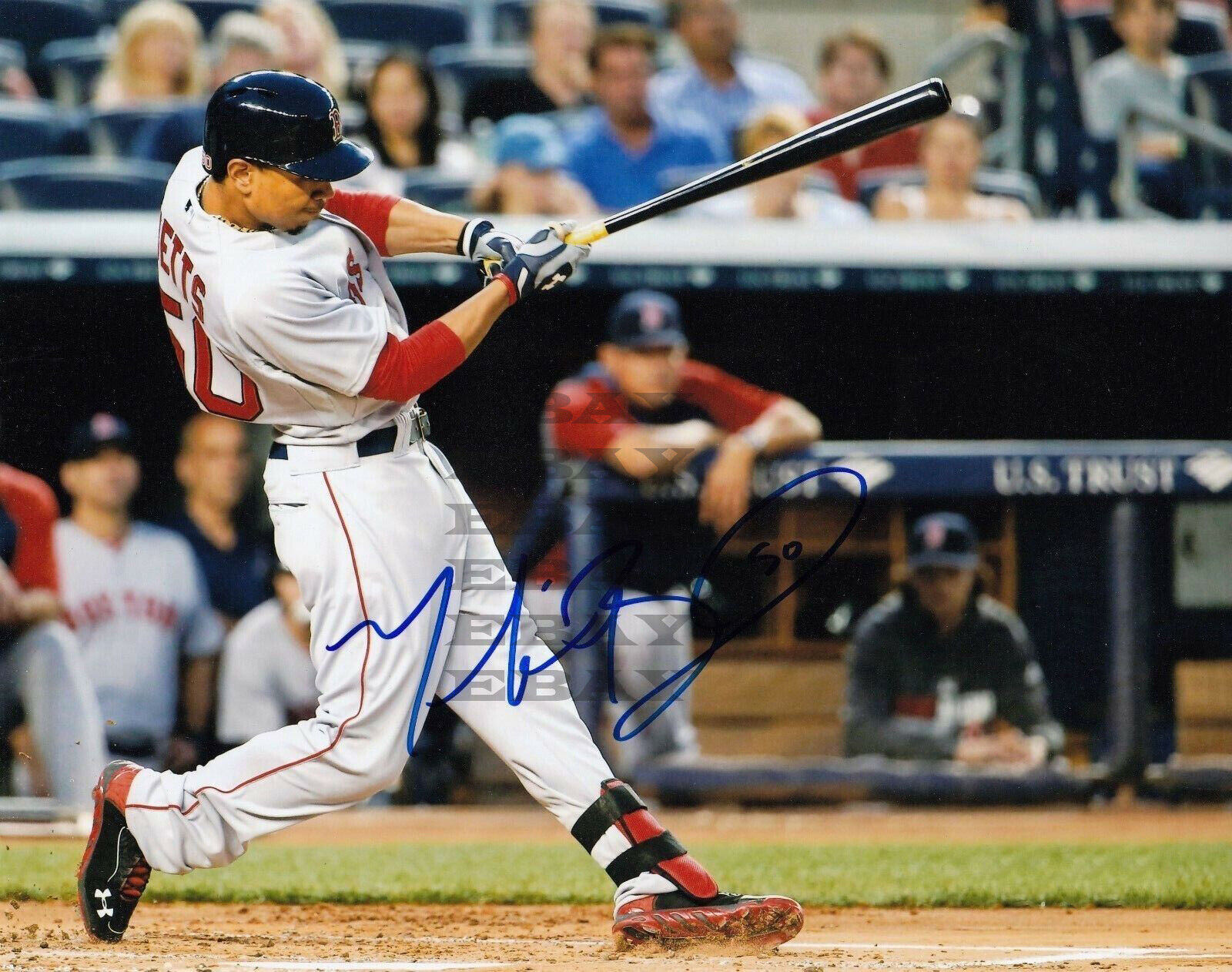 MOOKIE BETTS RED SOX MLB MVP Signed 8x10 autographed Photo Poster painting Reprint