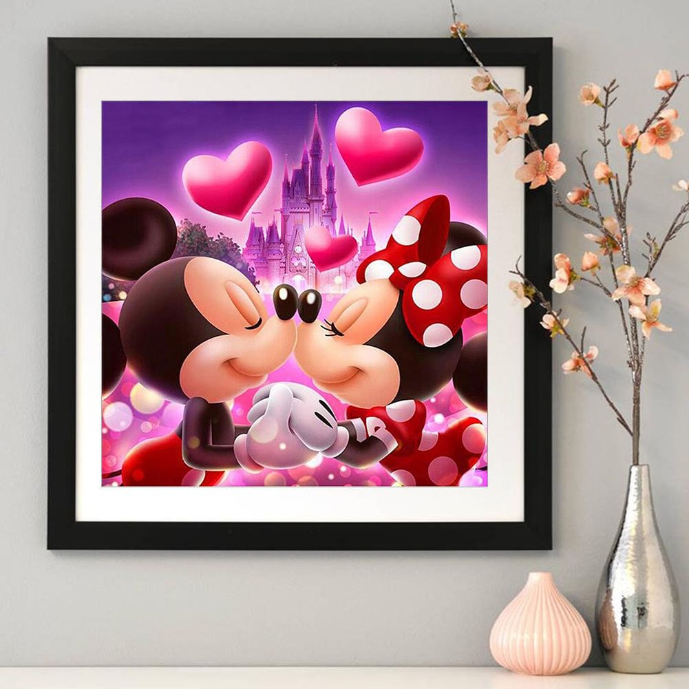 Mickey Mouse-Full Special Shaped Diamond Painting 30*30cm