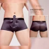 Men's Sexy Underwear Lightweight High-Elasticity Silky Smooth Stylish Boxer Briefs