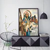 (5 Sizes) Indians Horse -Full Square Diamond Painting