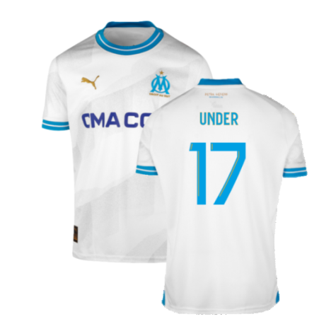 Olympique Marseille Cengiz Ünder 17 Home Shirt Kit 2023-2024