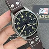 IWC Big Pilot Heritage 46mm Titanium Case Brown Calfskin Strap IW501004 Super Clone