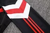 Joyfball 2024/2025 Manchester United Half-Pull Training Suit Black Football Shirt 1:1 Thai Quality