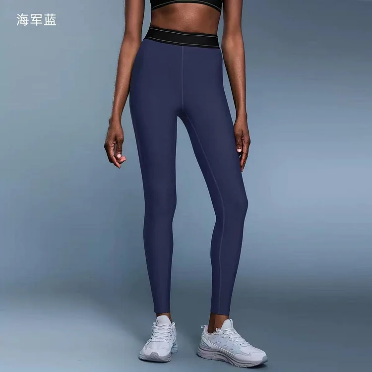 2025 New Sport Leggings for Women High Waist Yoga Leggings Soft Breathable Sports Tights Leggings Fitness Gym Elastic Pants