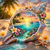 Dreamy Landscape Full DIY 5D Round Drill Diamond Painting Kits for Adults/Beginners Gift Home Decor Diamond Dots Paintings Picture Arts Craft 40x40cm