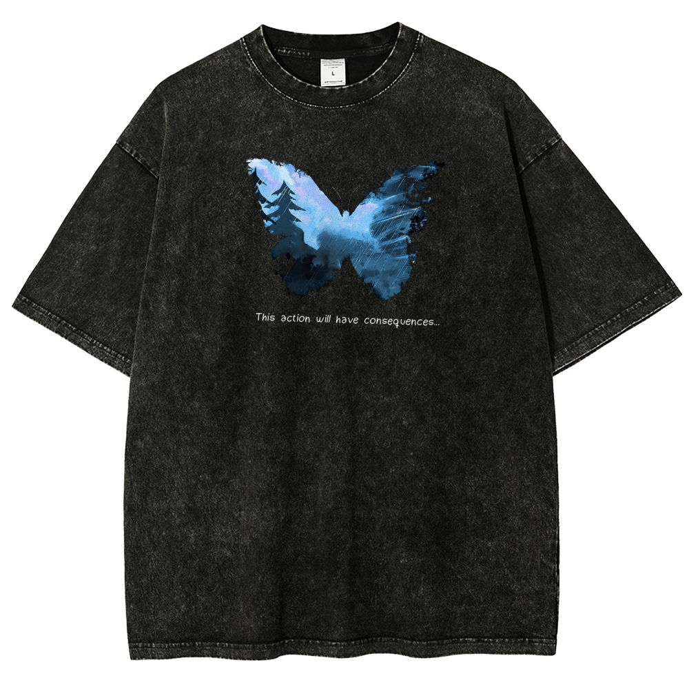 Life Is Strange Unisex Fit Washed T-Shirt 2601016036