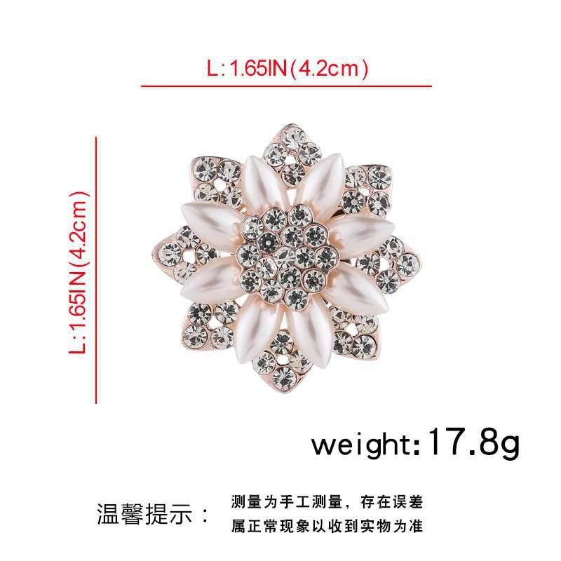 Elegant Glam Pin Heart Shape Flower Bow Knot Alloy Plating Artificial Pearls Women’s Brooches