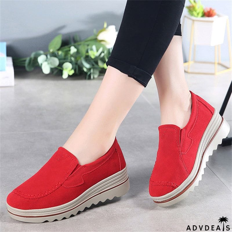 Fashion Extra Soft Lightweight Women Leather Loafers