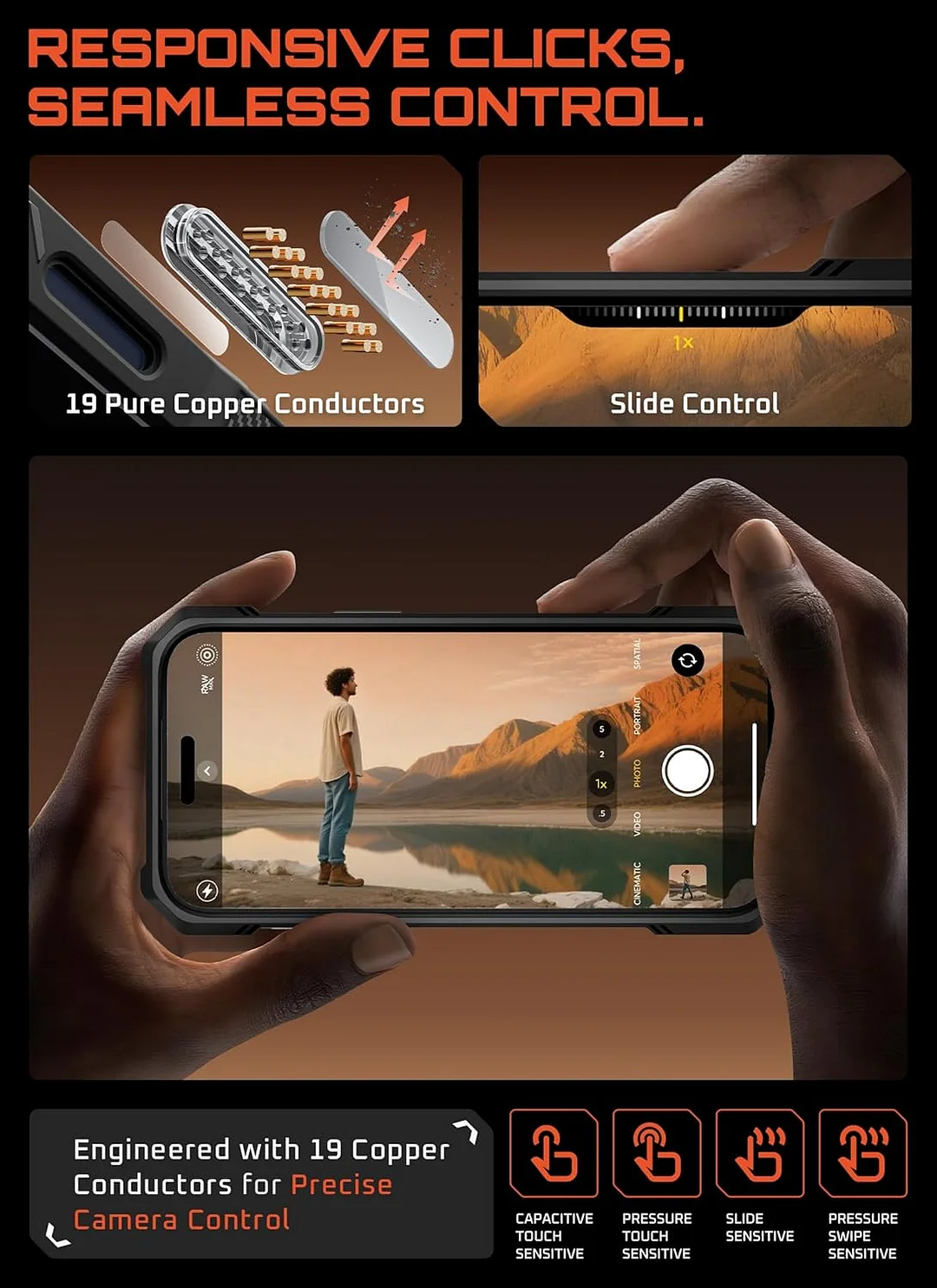 Compatible with iPhone 17 Pro Max Case with Kickstand (Unicorn Beetle Grip), [Camera Control Cover] [MagSafe Compatible] [Military-Grade Drop Protection] Heavy Duty Magnetic Phone Case