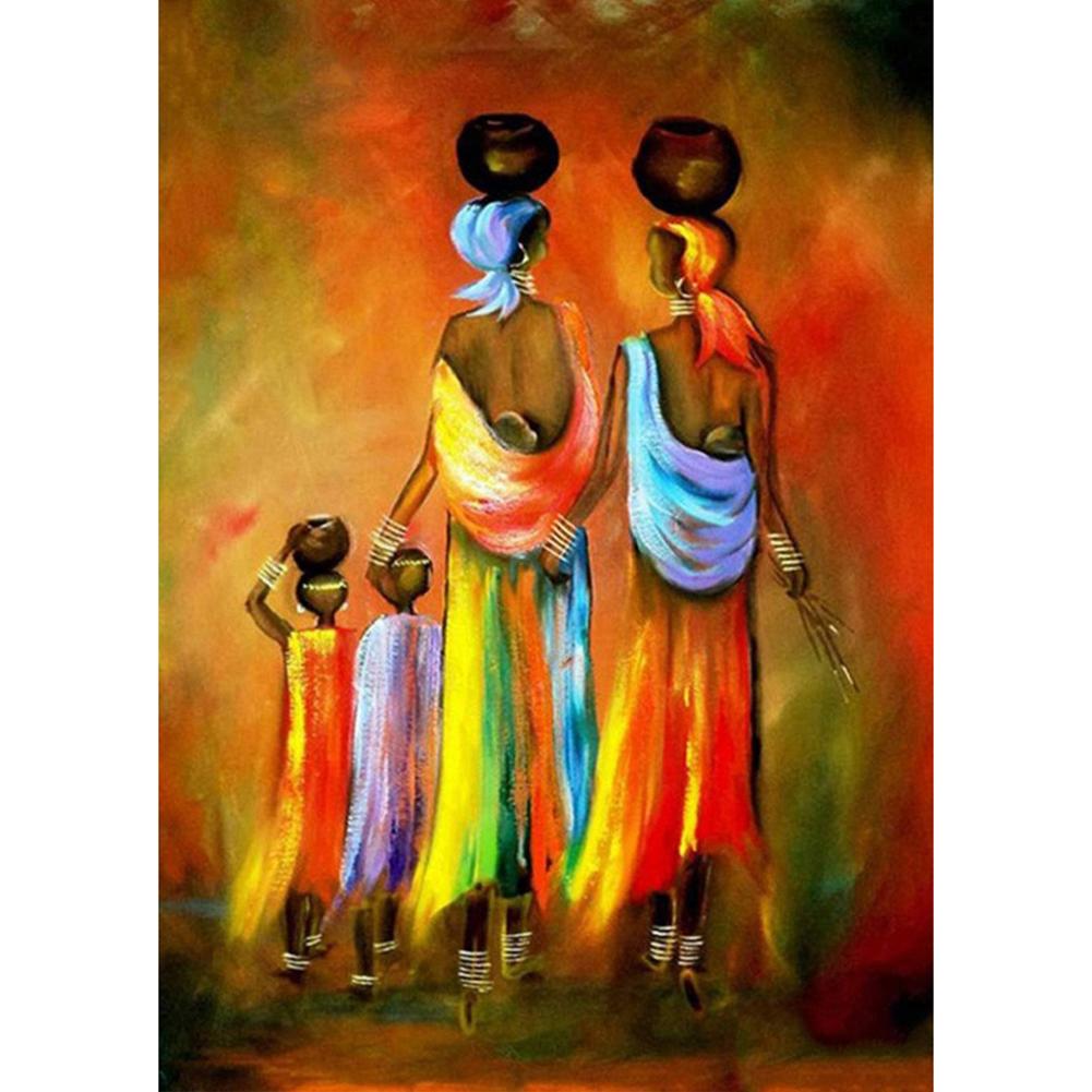

Abstract Women-Round Drill Diamond Painting-30*40CM, 501 Original