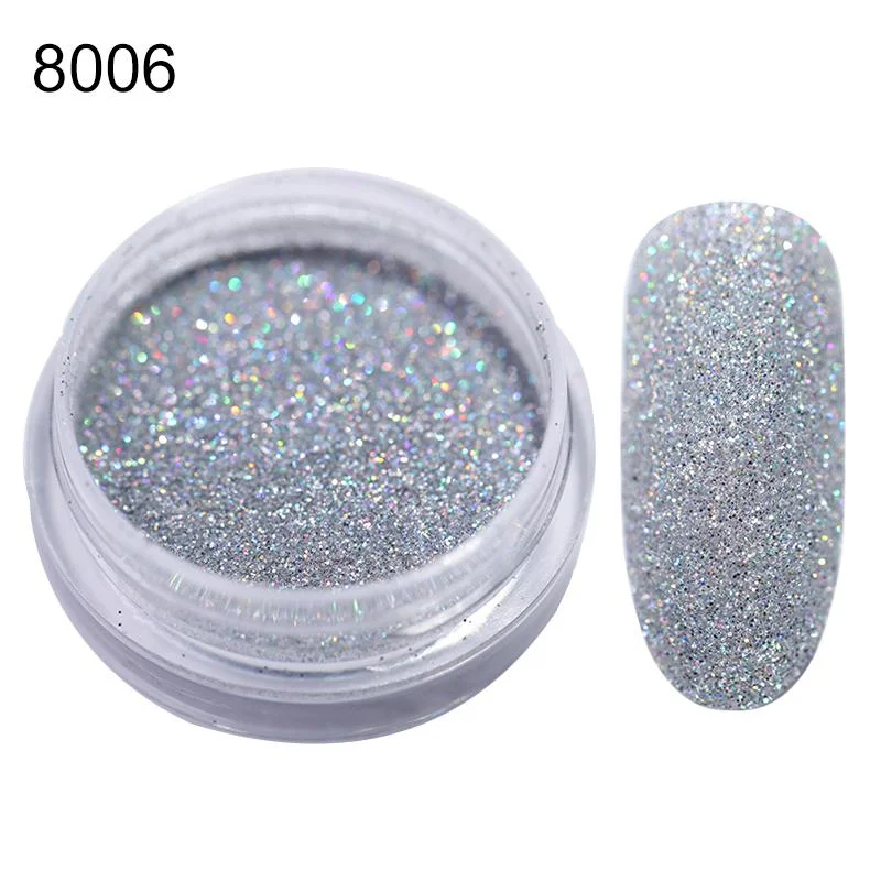 Sugar  Nail Powder Hair Wool Shining Nail Art Glitter Dust Pigment DIY Nail Art Decoration-Nail Inspo