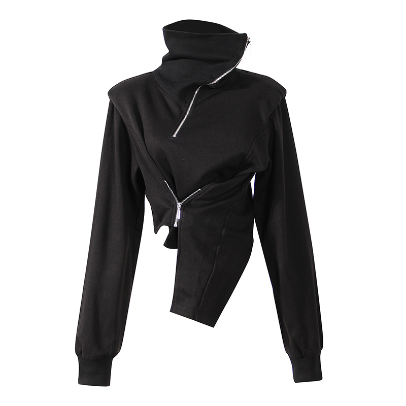 Street Turtle Neck Cotton Top