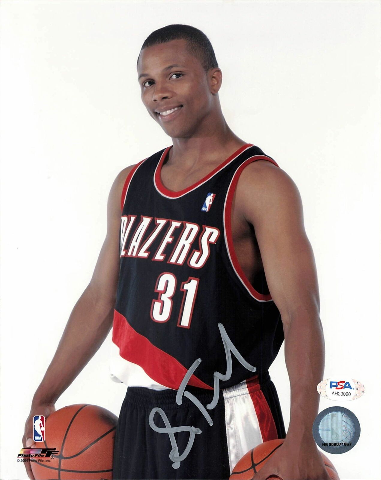 Sebastian Telfair signed 8x10 Photo Poster painting PSA/DNA Portland Trailblazers Autographed