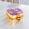 (US Local)DIY Diamond Painting Small Shoulder Bag Cosmetic Pouch Envelope Clutch (A)