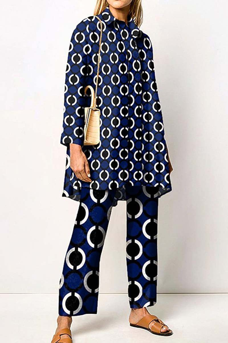 Regular Fit Long Sleeve Shirt - Patchwork