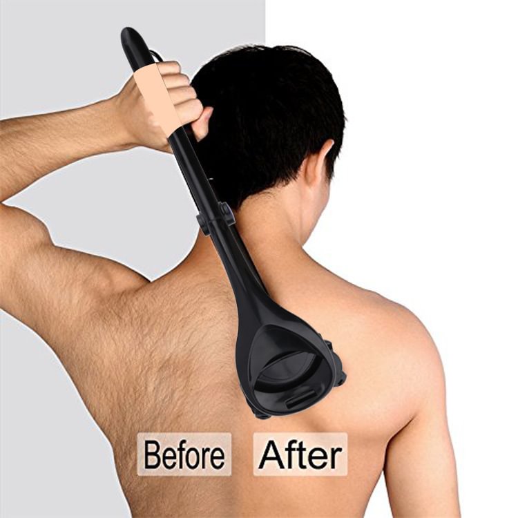 Men's back hair removal tool