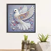Diamond Painting-DIY Crystal Rhinestone Pigeon