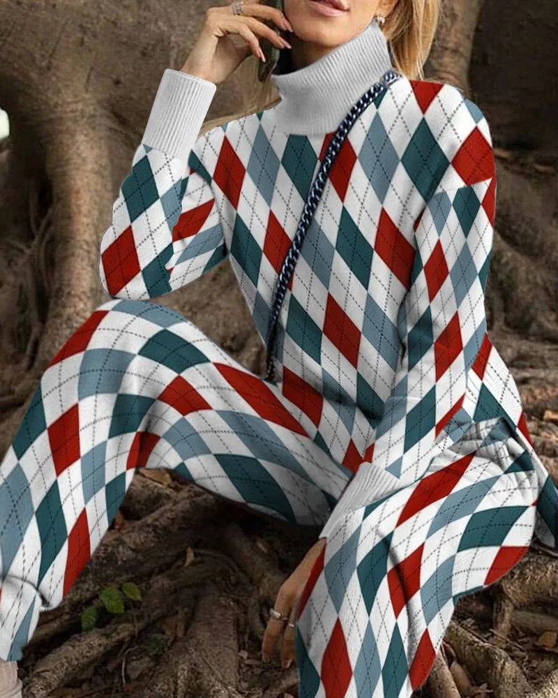 Women‘s Loose Casual Two-Piece Suit 4fbc
