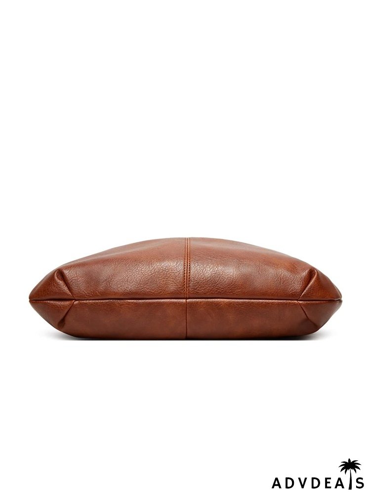 3pcs Textured Shoulder Bag Set