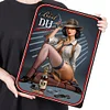 Gangster Pin Up Girl - Vintage Metal Signs(8*12Inch)-Pin-up-girls
