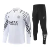 Paris Saint-Germain 25-26 1/4 Zip Tracksuit white Chandal