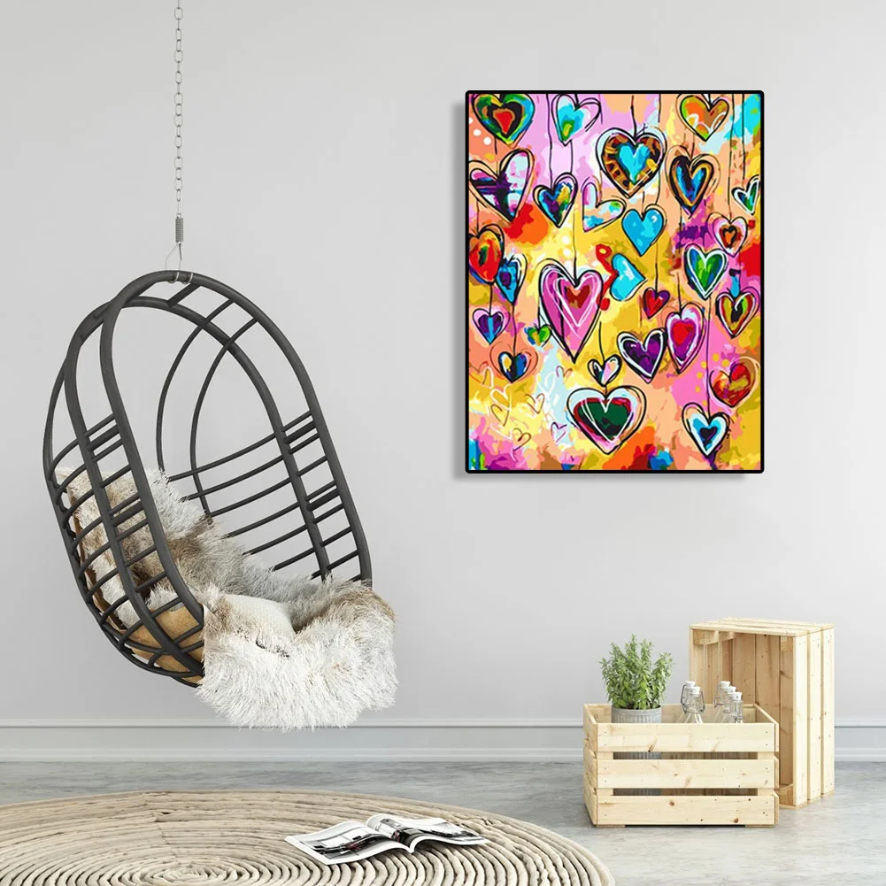 Love Heart - Paint By Number(40*50cm)