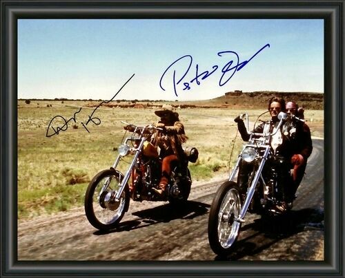 EASY RIDER CAST A4 SIGNED AUTOGRAPHED Photo Poster painting POSTER -  POSTAGE