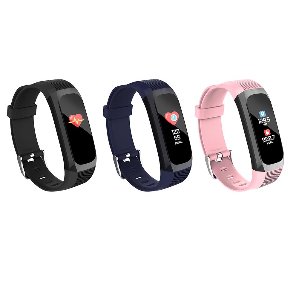 

UP9 Pro Heart Rate Blood Pressure Monitor IP67 Waterproof Fitness Bracelet, Blue, 501 Original