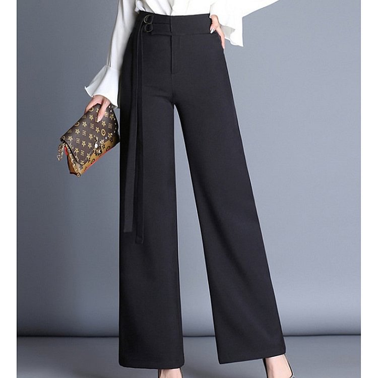 Business Wear Fashion Pants - Plus Size