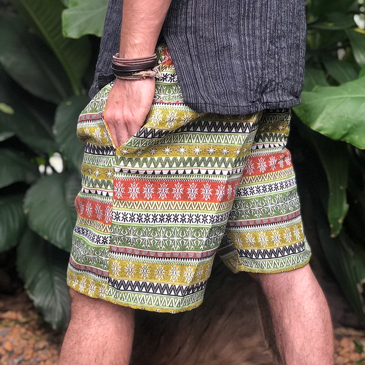 Men's Retro Hawaiian Casual Shorts 4315