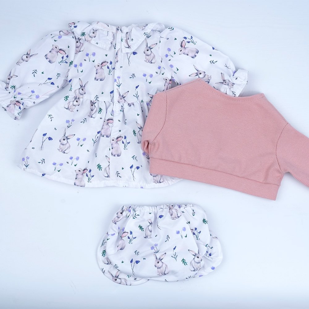3-piece set for 20-inch reborn baby doll