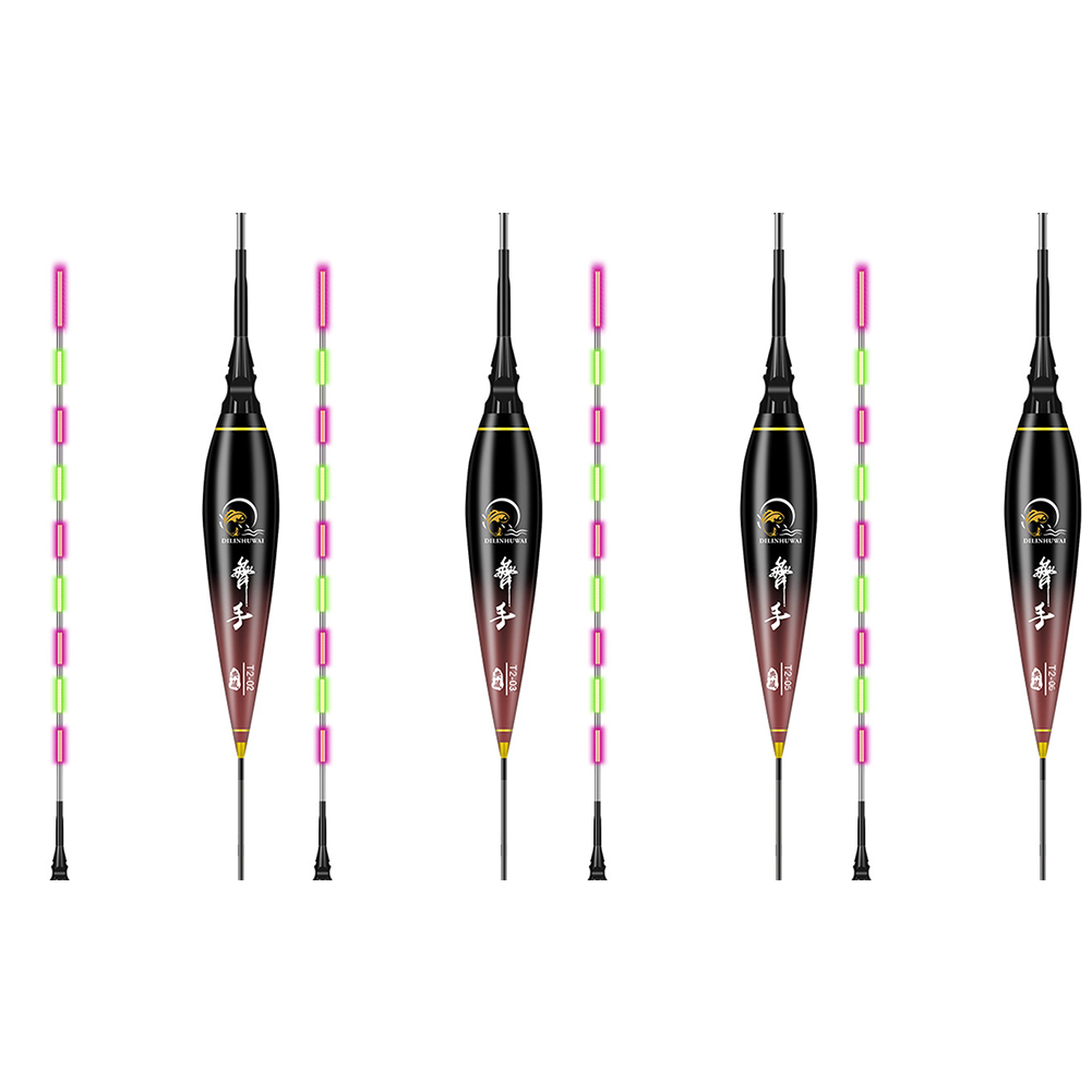 

Nano Electronic Fishing Float Bite Alarm LED Light Fishing Luminous Buoy, Water shadouless t2-03, 501 Original