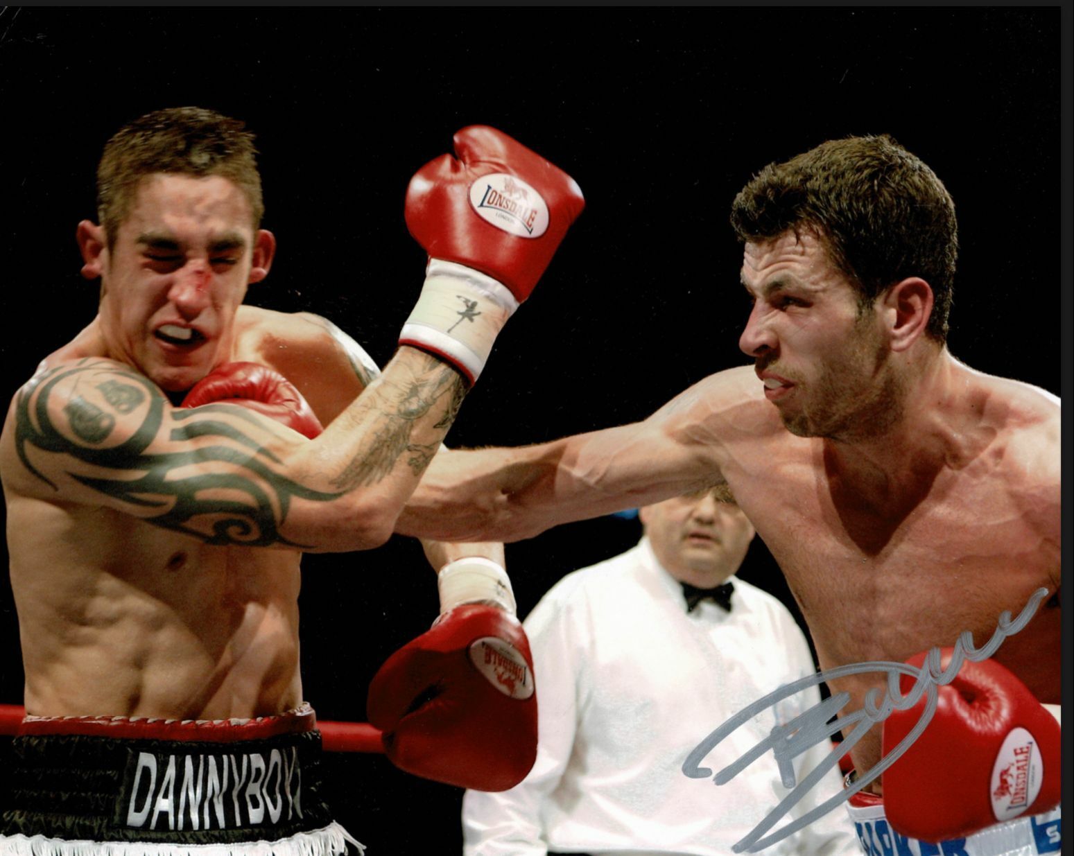 Darren Barker Signed 10X8 Photo Poster painting Genuine Signature AFTAL COA