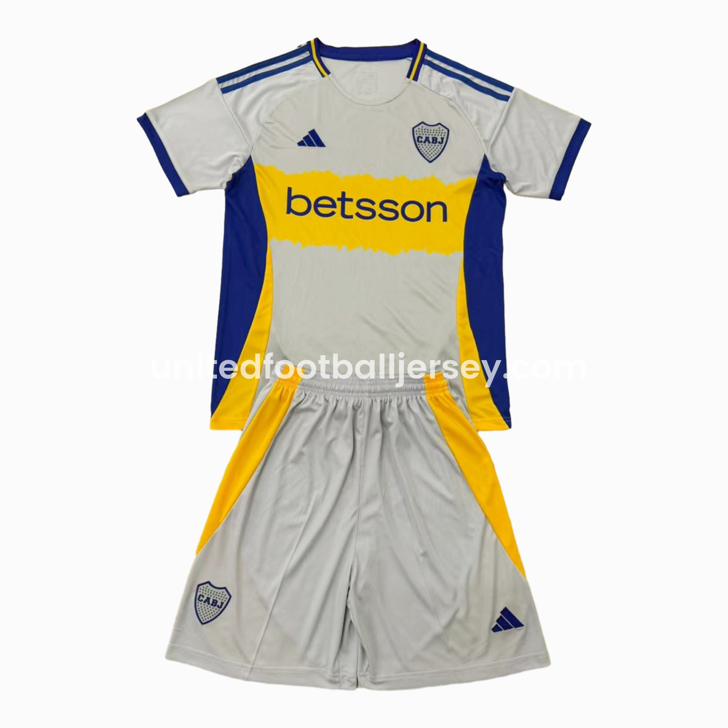 Boca Juniors 25-26 Grey Concept Kids Kit
