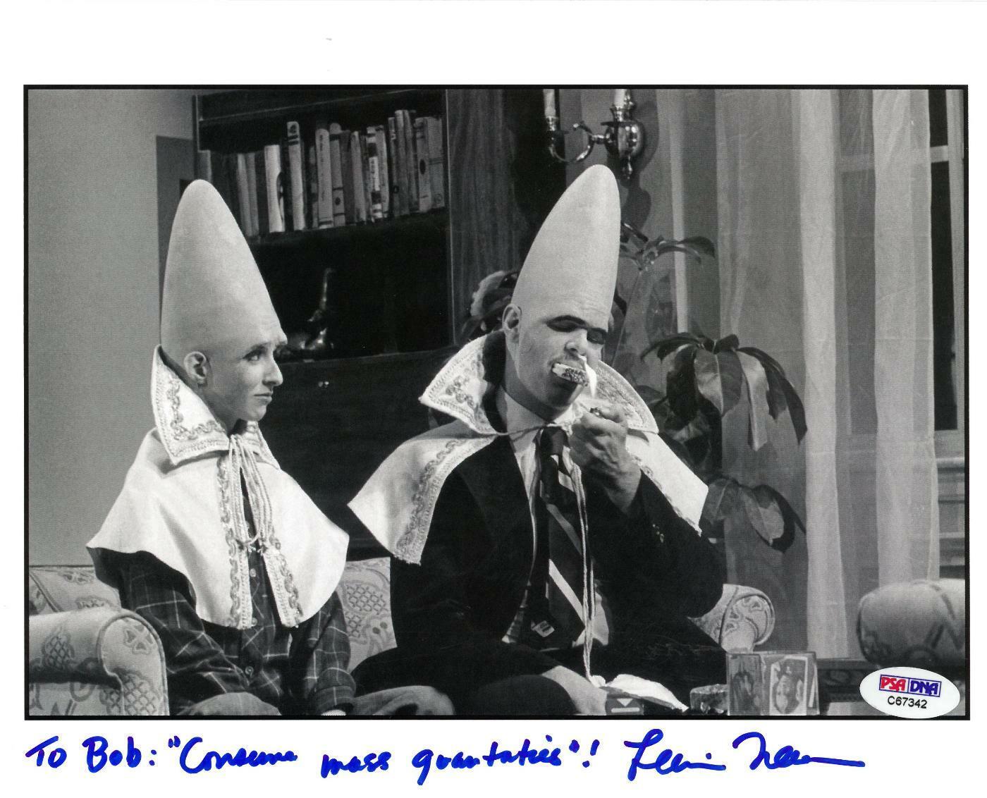 Laraine Newman Signed SNL Coneheads Autographed 8x10 B/W Photo Poster painting PSA/DNA #C67342