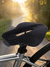 Carbon 3D Printed Bike Saddle Lightweight Short Nose Racing Bicycle Seat Shockproof Ultralight Road MTB Cycling Cushion Cycling Accessories