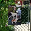 Painting of Old Man with Dogs - Metal Tin Signs(8*12Inch/12*16Inch) - Animal