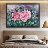 Meet Rose-11CT Stamped Cross Stitch 72*55cm/28.35*21.65in(Big Size)