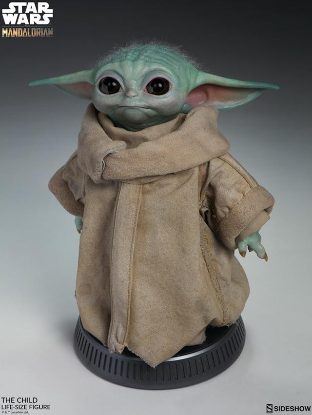 【IN STOCK】Sideshow Star Wars The Child Baby Yoda 1/1 scale Life-Size Figure